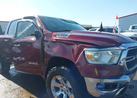 2019 Ram 1500 Big Horn/Lone Star 4X2 5'7 Box z USA, uszkodzony, nr VIN 1C6RREFT9KN744253